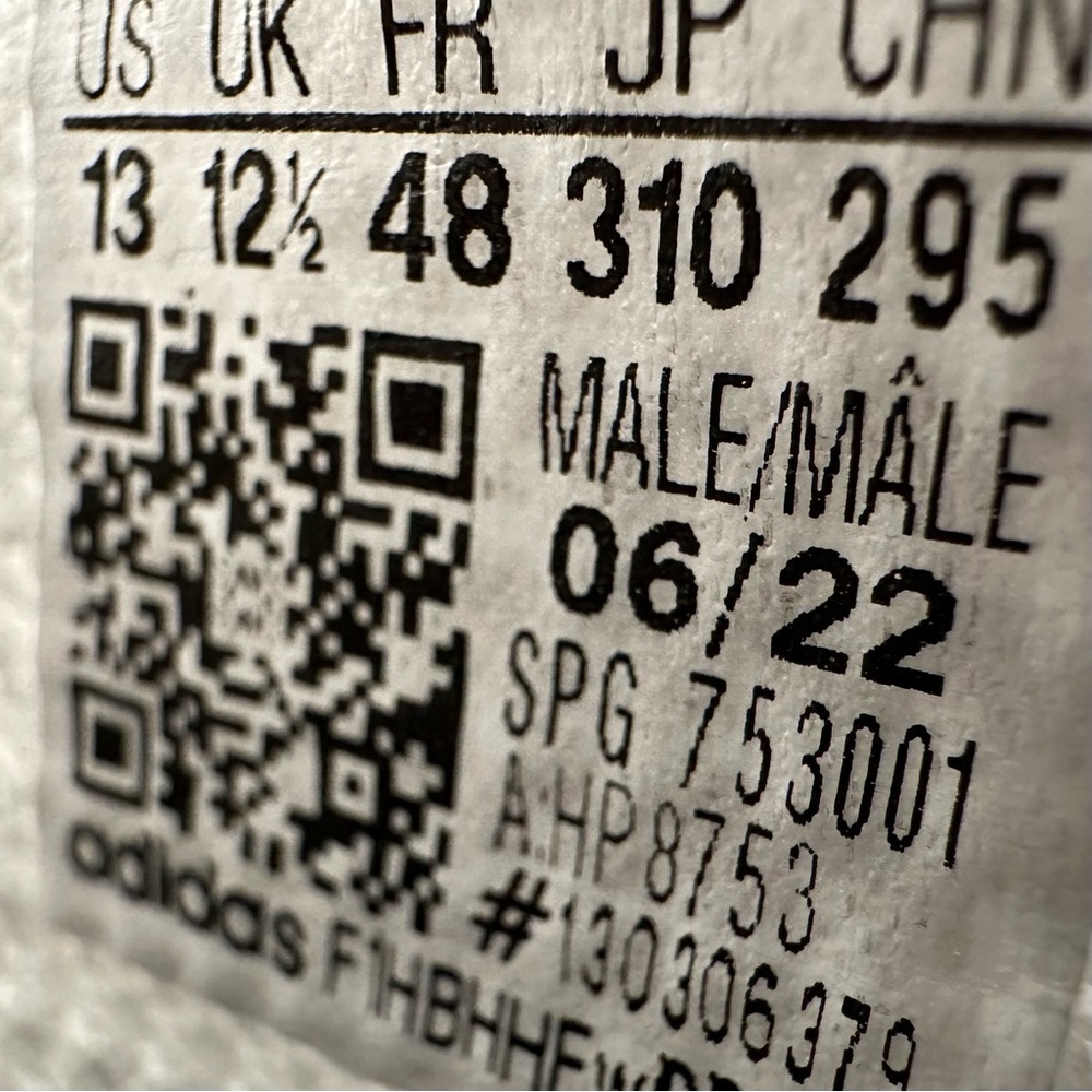 Men’s Adidas Adizero Scorch Football Cleats Size 13 White Blue HP8753 NEW - Picture 8 of 8